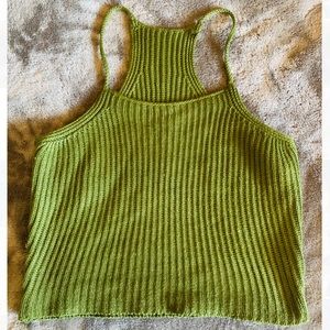 Knit Racerback Crop